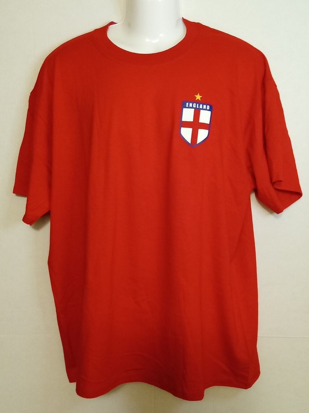 Vintage Team England Soccer 2006 FIFA World Cup Germany Shirt Adult Large
